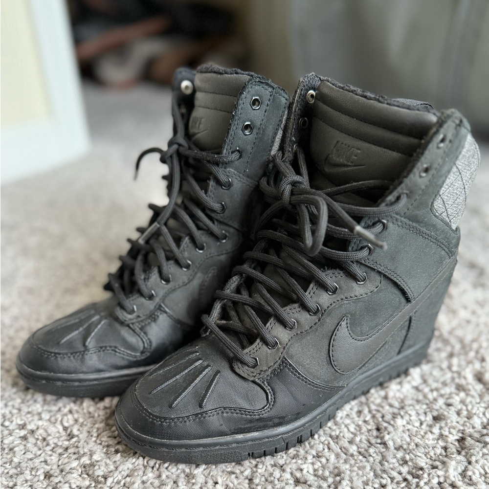 Nike Dunk Sky Hi Sneakerboot Black